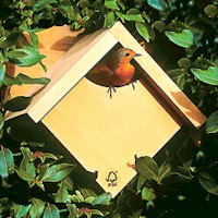 Robin & Wren Nest Box